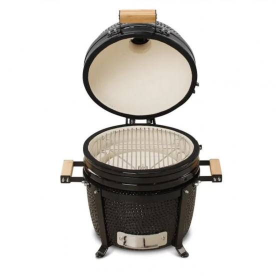 Grill ceramiczny Kamado Bono MINIMO Czarny